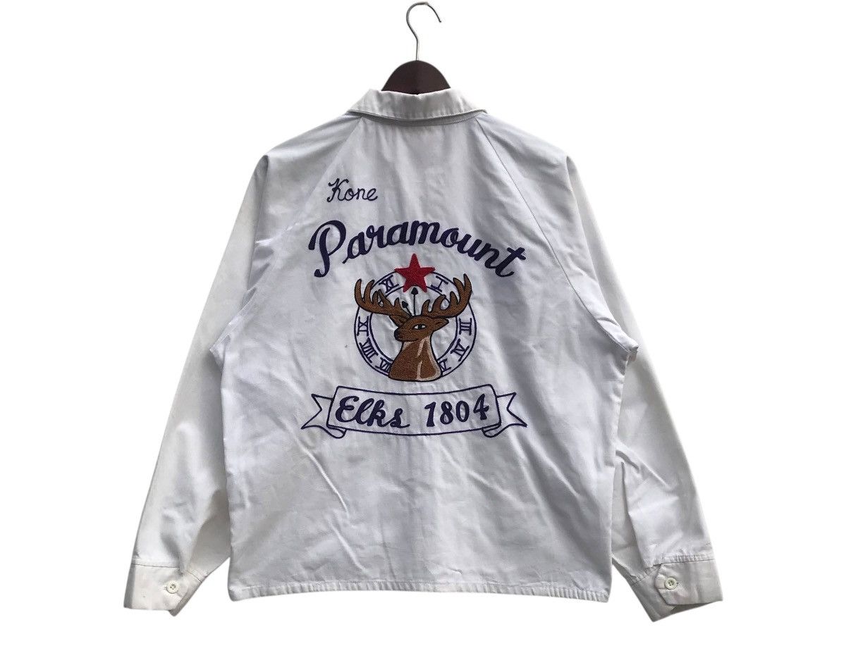 Vintage Paramount Elks Men’s 80’s Embroidery Jacket (STAINS)