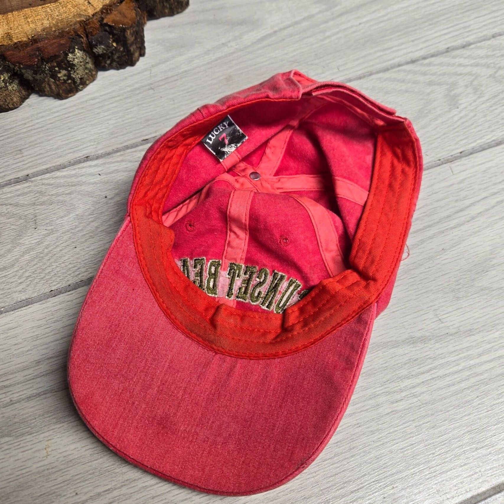 Vintage Vintage Sunset Beach North Carolina Red Cap Baseball Hat Unisex Adult Adjustable Cotton Size ONE SIZE - 5 Thumbnail