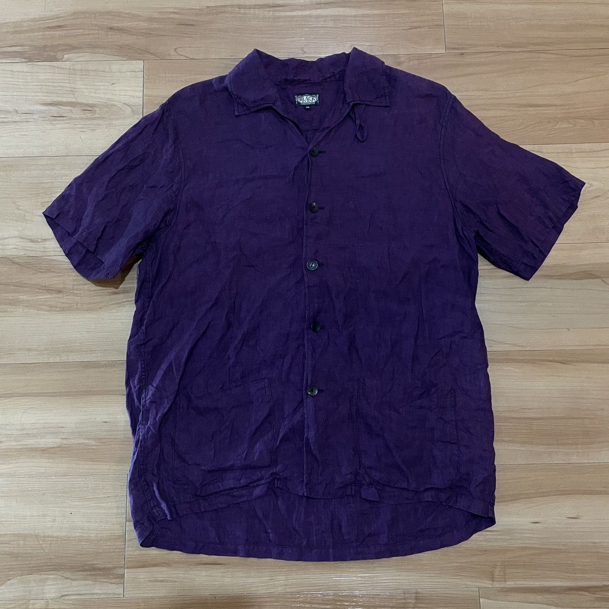 BLACK SIGN Black sign linen shirt Size US L / EU 52-54 / 3 - 1 Thumbnail