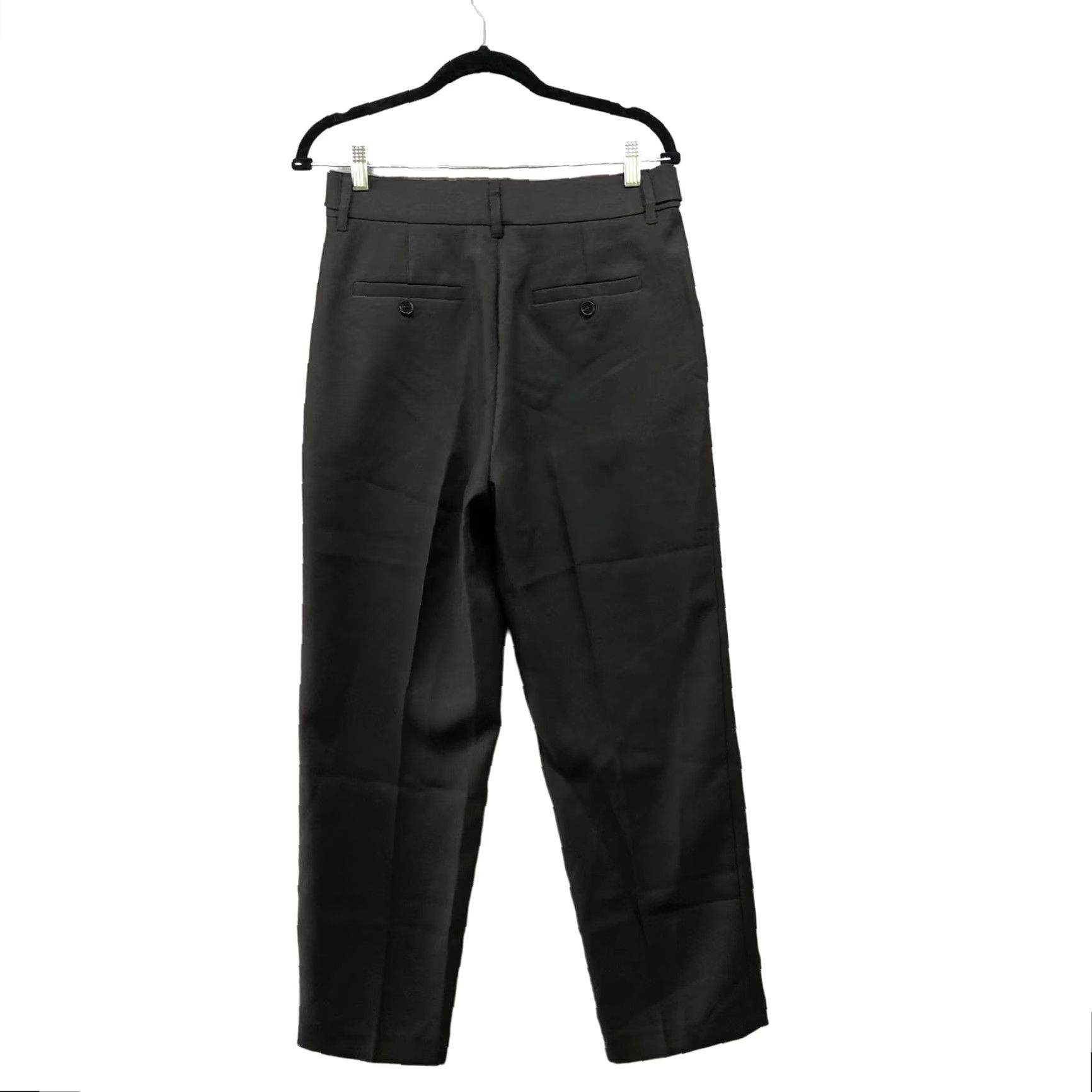 Vintage NWT Lily High Waisted Black Dress Pants Womens XL Relaxed Cropped Trouser Size 40" / US 18 - 2 Thumbnail