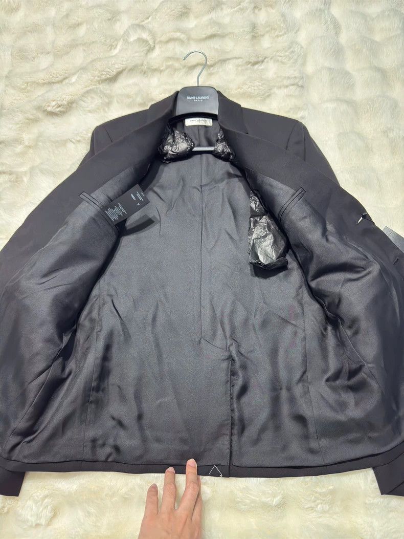 Yves Saint Laurent Yves Saint Laurent Saint Laurent Men's Suit Black Size 48- Size US L / EU 52-54 / 3 - 9 Thumbnail