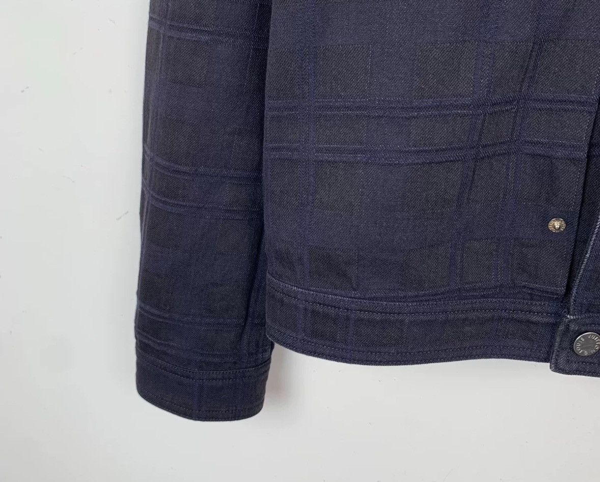Louis Vuitton Louis Vuitton Lv Color blocked plaid jacket denim jacket Size US M / EU 48-50 / 2 - 4 Thumbnail