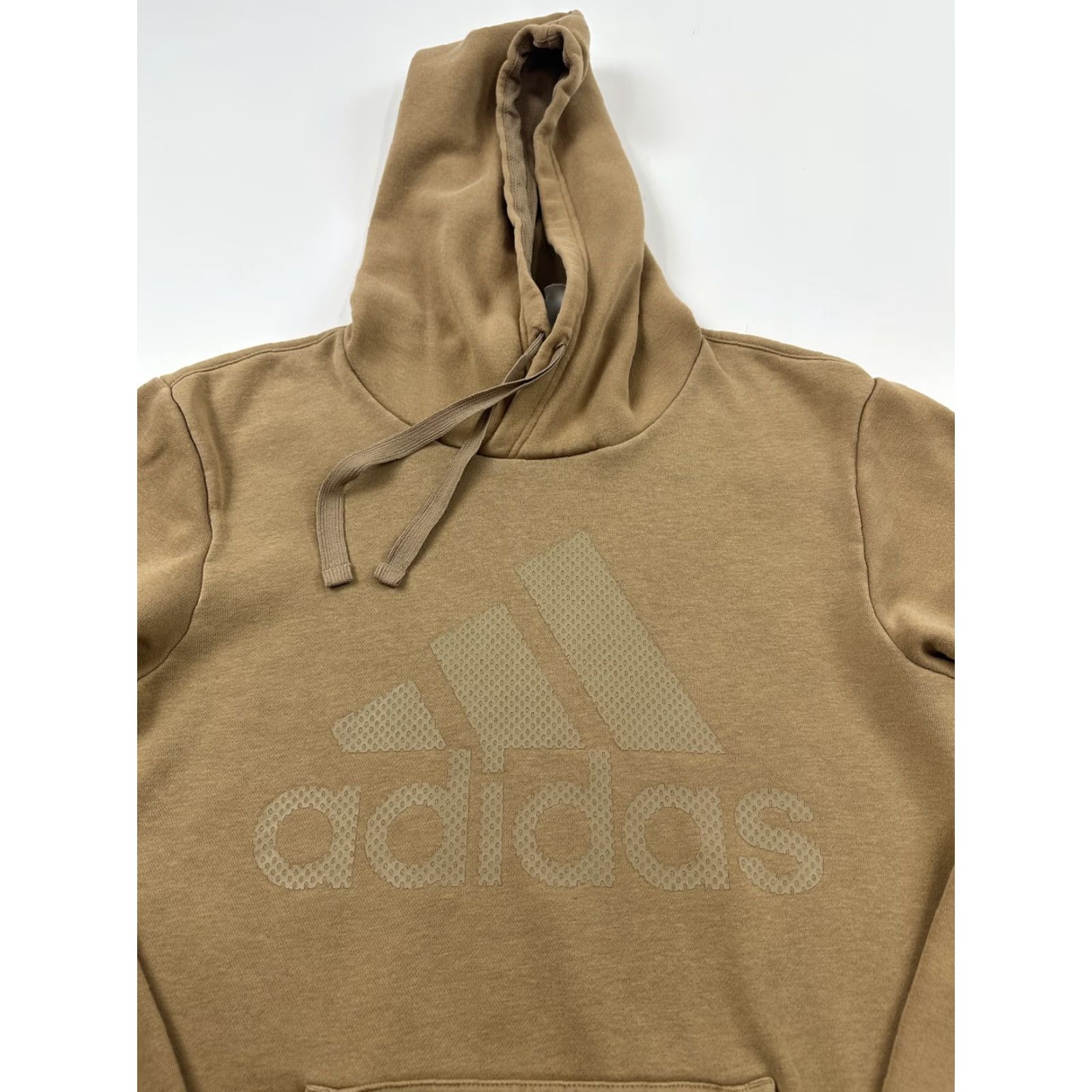 Adidas Adidas Hoodie Mens Small Brown Pullover Hooded Sweatshirt Athletic Logo Kangaroo Size US S / EU 44-46 / 1 - 2 Thumbnail
