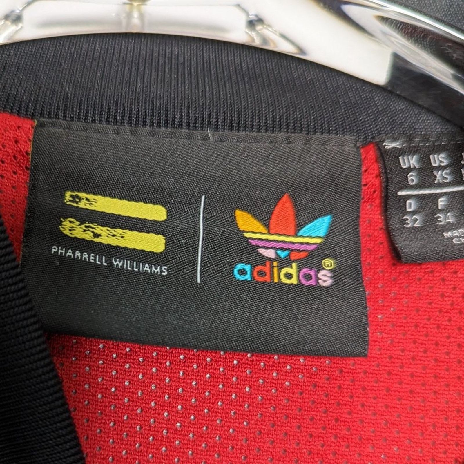 Adidas adidas Originals X Pharrell Williams Black Track Jacket XS Size XS / US 0-2 / IT 36-38 - 2 Thumbnail