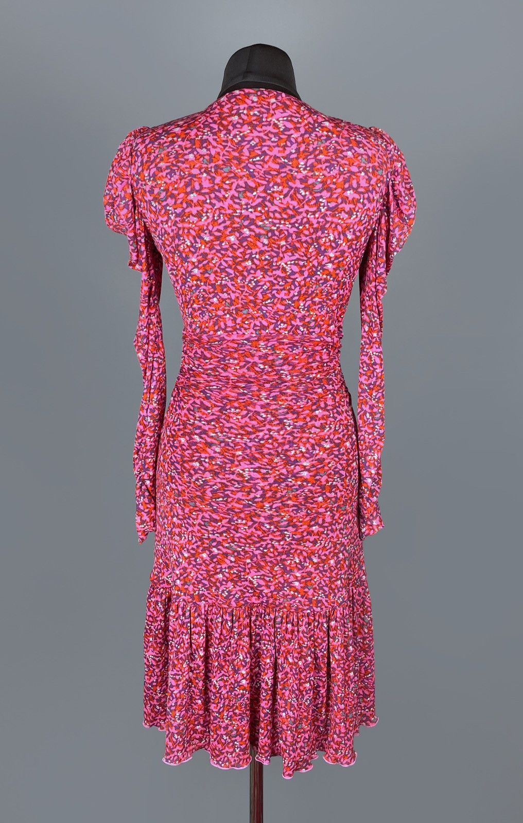 Diane von Furstenberg DIANE VON FURSTENBERG Alyssa Ruched Mini Dress Size XS Size XS / US 0-2 / IT 36-38 - 10 Thumbnail