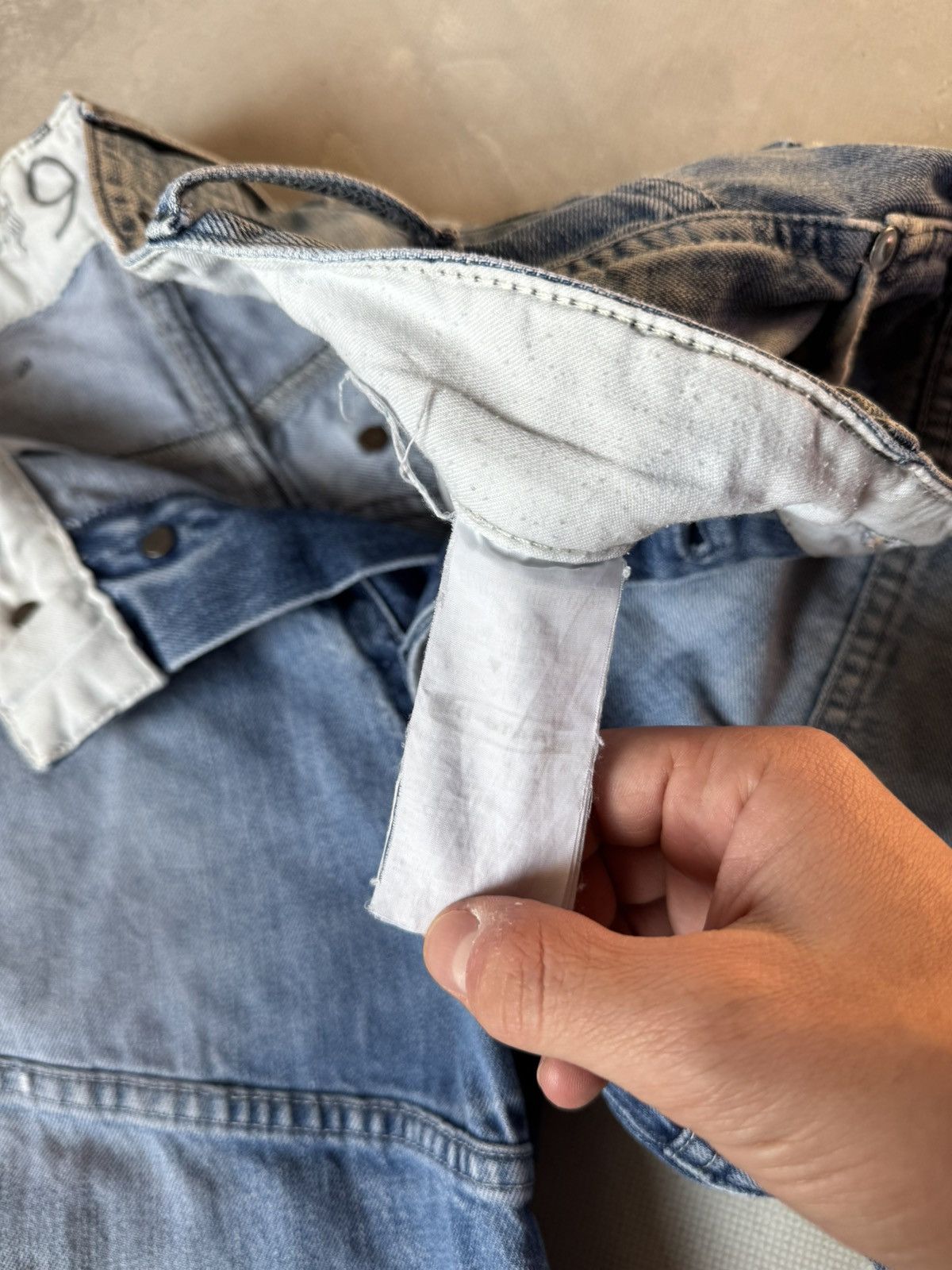 G-Star Vintage G-Star Raw Elwood Buckleback Distressed Jeans Size US 30 / EU 46 - 17 Thumbnail
