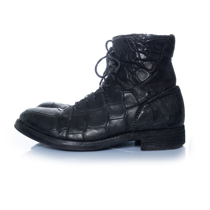 Premiata Premiata X Isaac Sellam, Croc biker boots Size US 11 / EU 44 - 7 Thumbnail