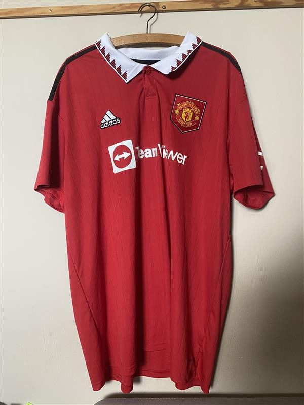Adidas MANCHESTER UNITED FC. 2022 - 2023 - Adidas - 2XL - UNIQUE Size US XXL / EU 58 / 5 - 1 Thumbnail