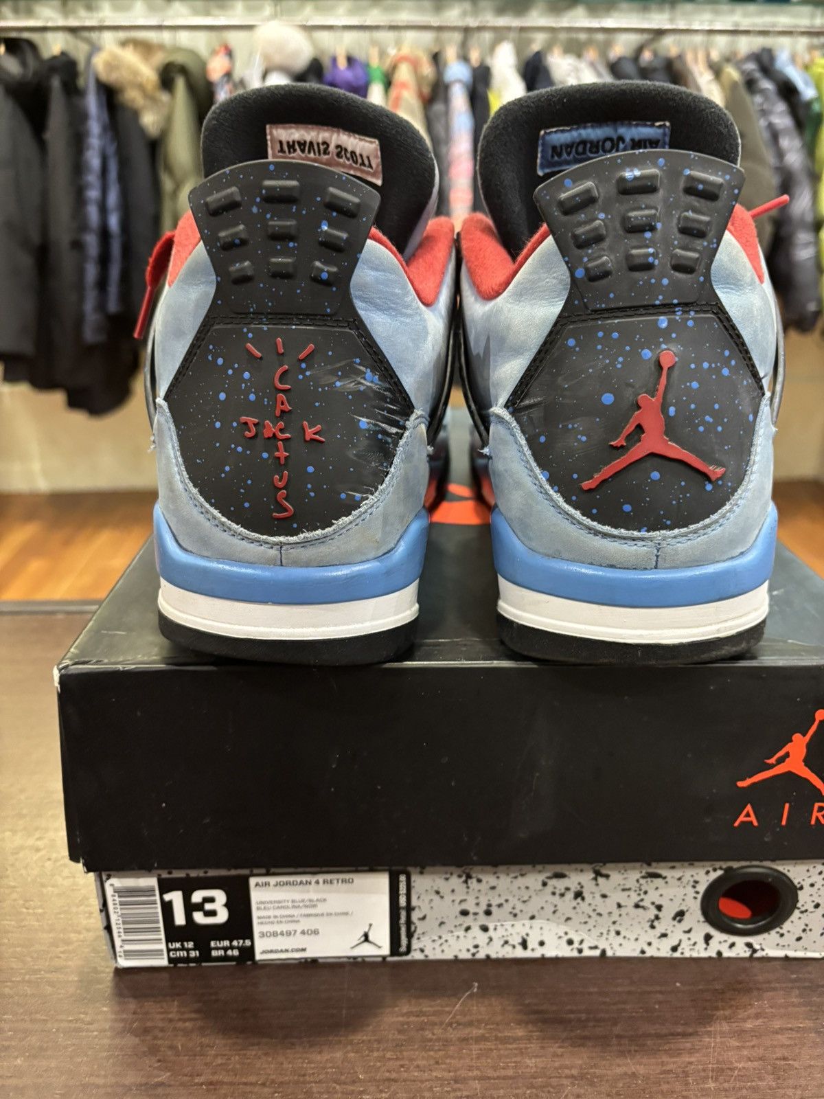 Jordan Brand Jordan 4 ‘Travis Scott Cactus Jack’ Size US 13 / EU 46 - 3 Thumbnail