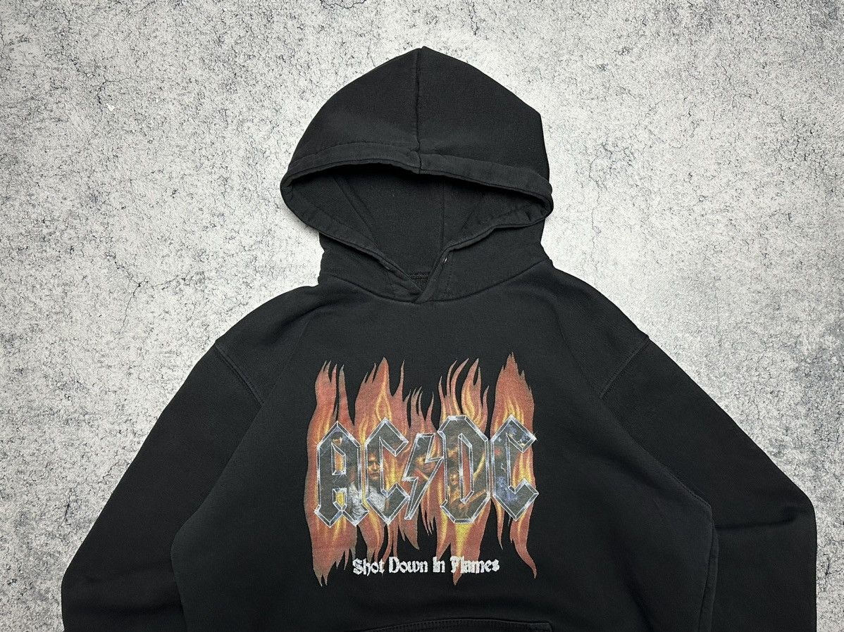 AC/DC Vintage AC/DC Shot Down In Flames Hoodie Size US M / EU 48-50 / 2 - 2 Thumbnail