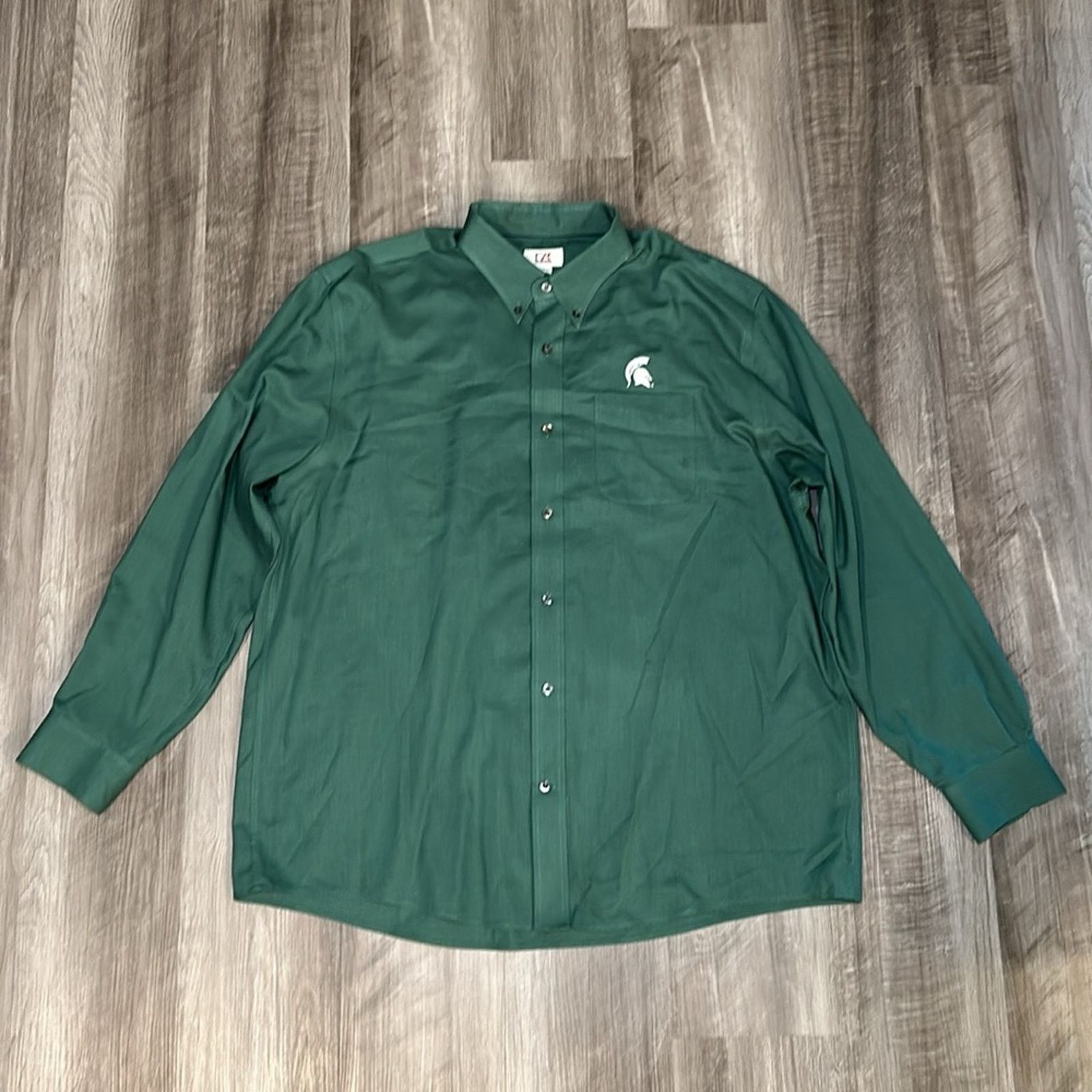 Cutter & Buck Michigan State Spartans Cutter & Buck Long Sleeve - 2XL Size US XXL / EU 58 / 5 - 2 Thumbnail