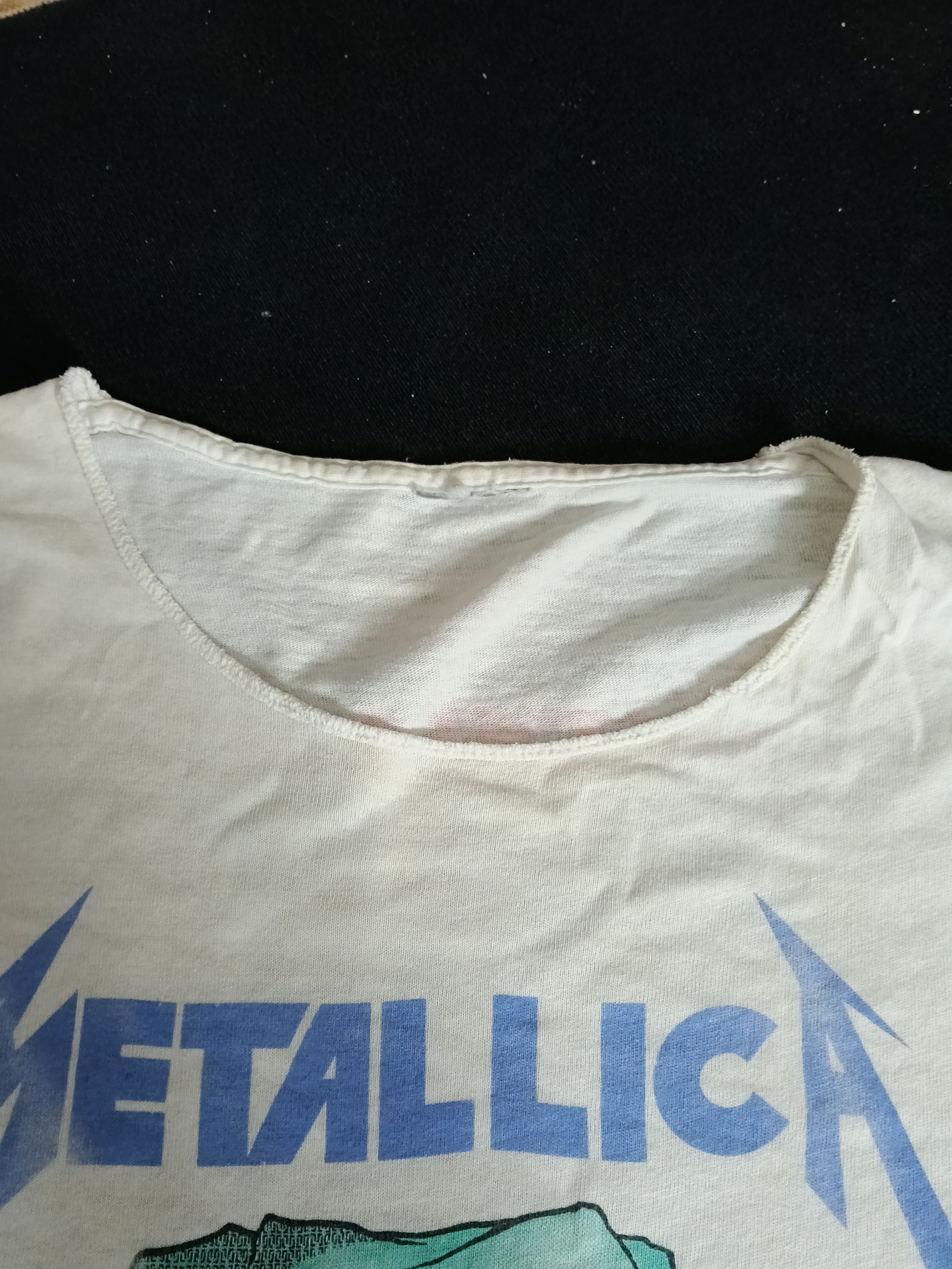 Band Tees Vintage 1987 Metallica Crash course in brain surgery Size US XL / EU 56 / 4 - 4 Thumbnail
