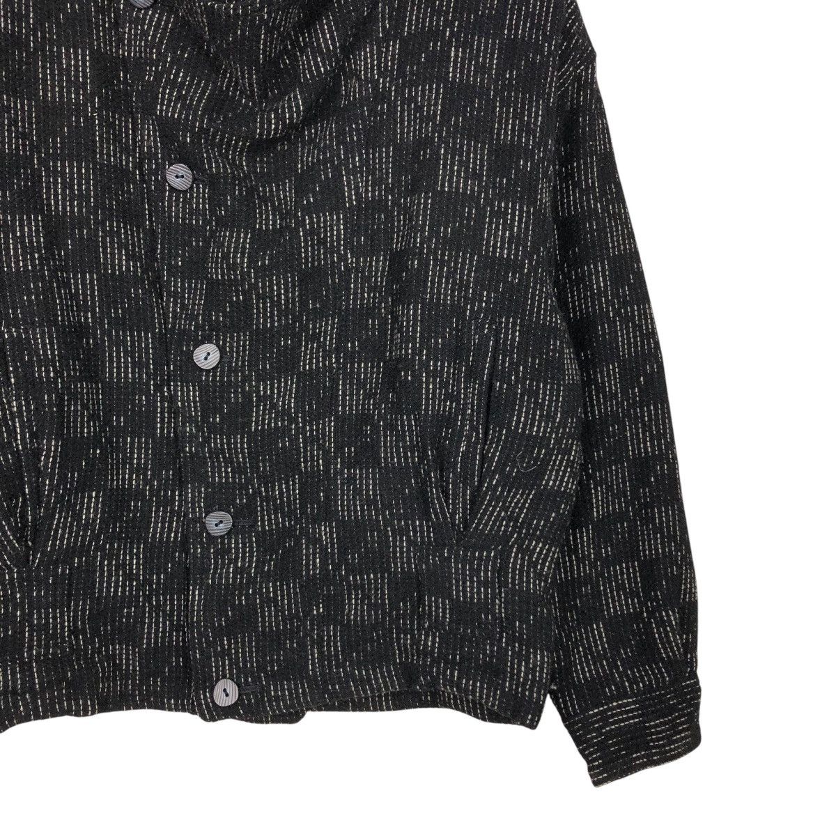 Japanese Brand 🔥VINTAGE BOMBER JACKET HIDDEN COLLAR VENO ISSEY MIYAKE Size US M / EU 48-50 / 2 - 7 Thumbnail