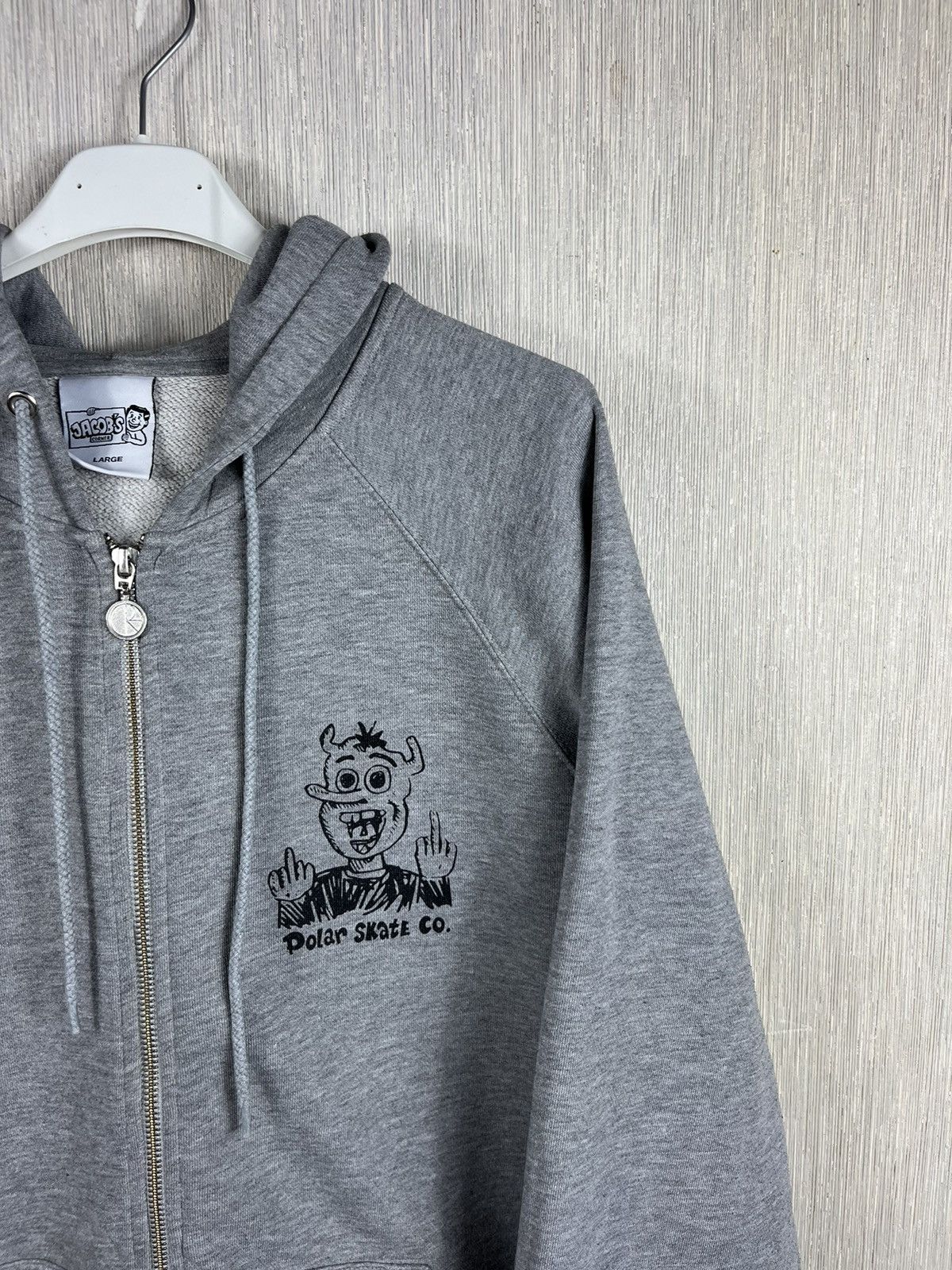 Polar Skate Co. Polar Skate co. Jacobs Corner devil man zip hoodie boxy Size US L / EU 52-54 / 3 - 4 Thumbnail