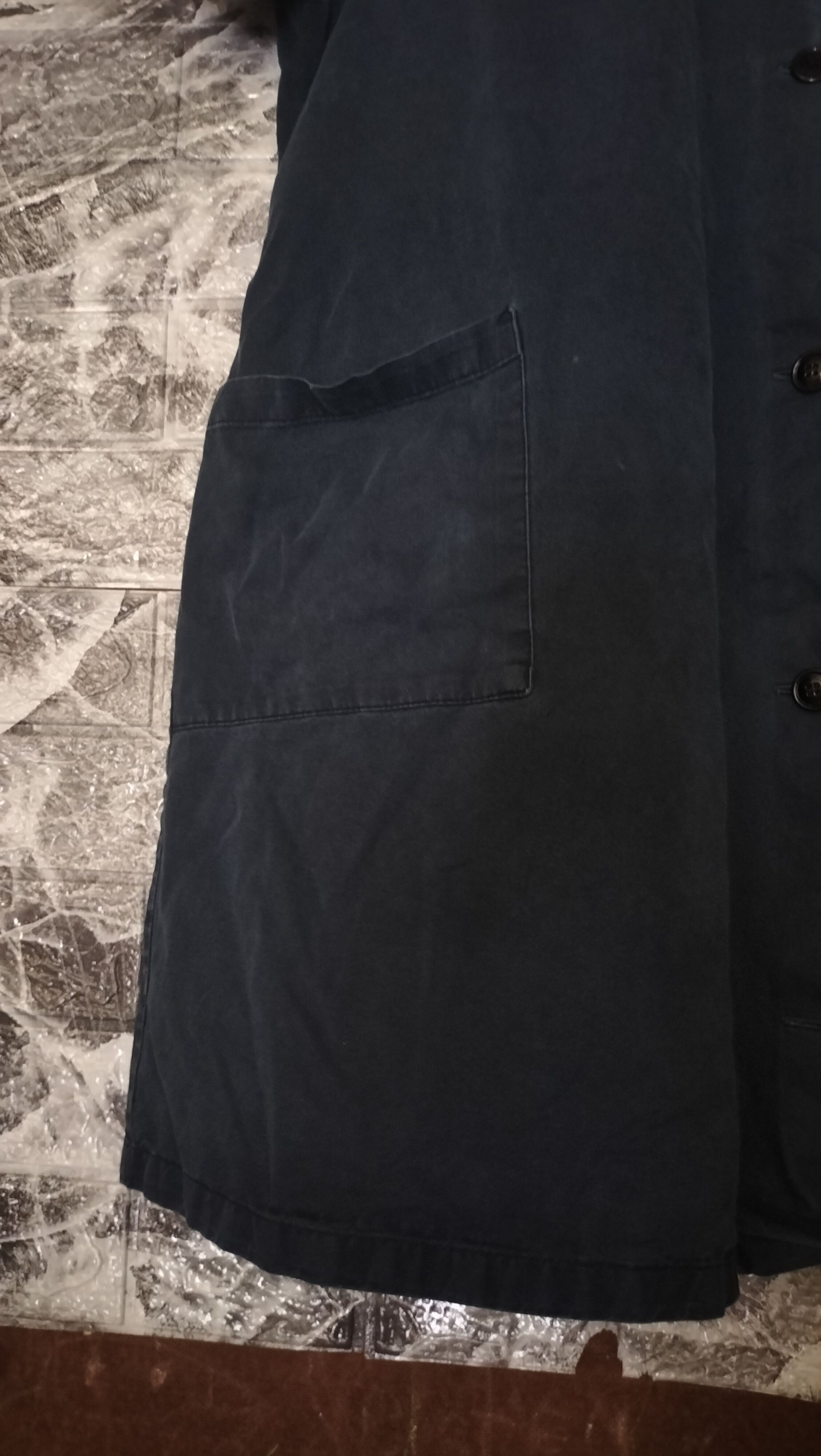 Vintage Vintage 80s Workwear Engineer Trench Shirt Fashion 3 pockets Size US XL / EU 56 / 4 - 5 Thumbnail