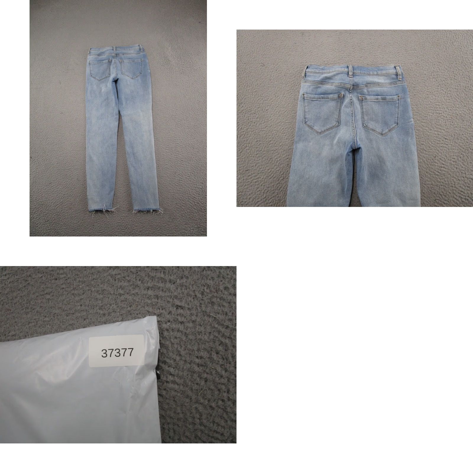 Vintage Kensie Jeans Ultimate Skinny High Rise Slit Ankle Denim Jeans 6 Blue Cotton 5-Pocket Womens Size 28" / US 6 / IT 42 - 9 Thumbnail