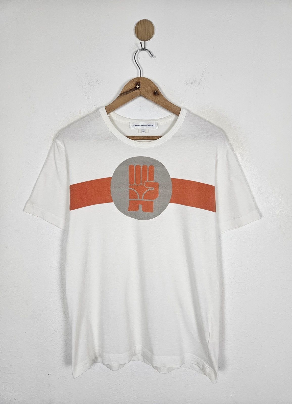Comme des Garcons Comme des Garcons CDG Power hand sign Shirt Size US L / EU 52-54 / 3 - 1 Thumbnail