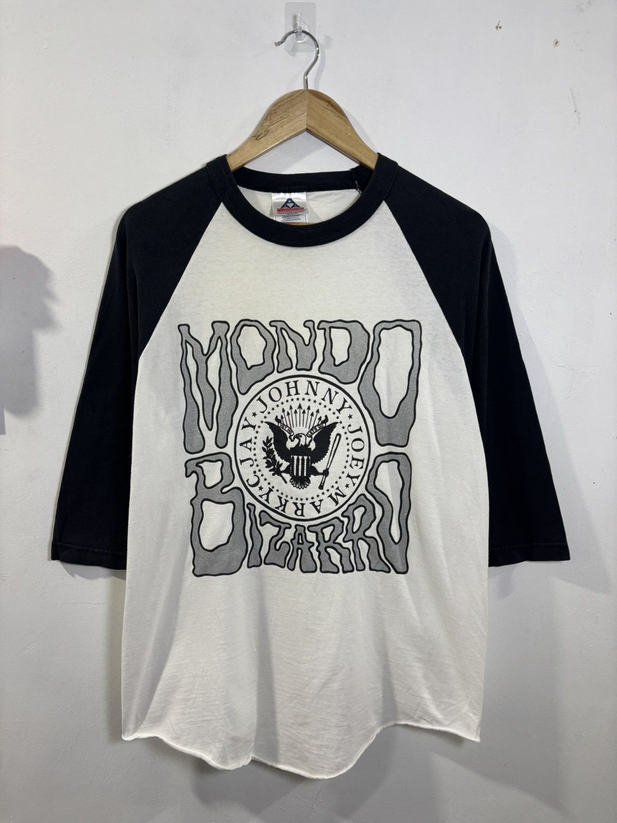 Band Tees × Vintage Vintage Ramones Mondo Bizzaro Raglan Shirt Size US L / EU 52-54 / 3 - 1 Thumbnail
