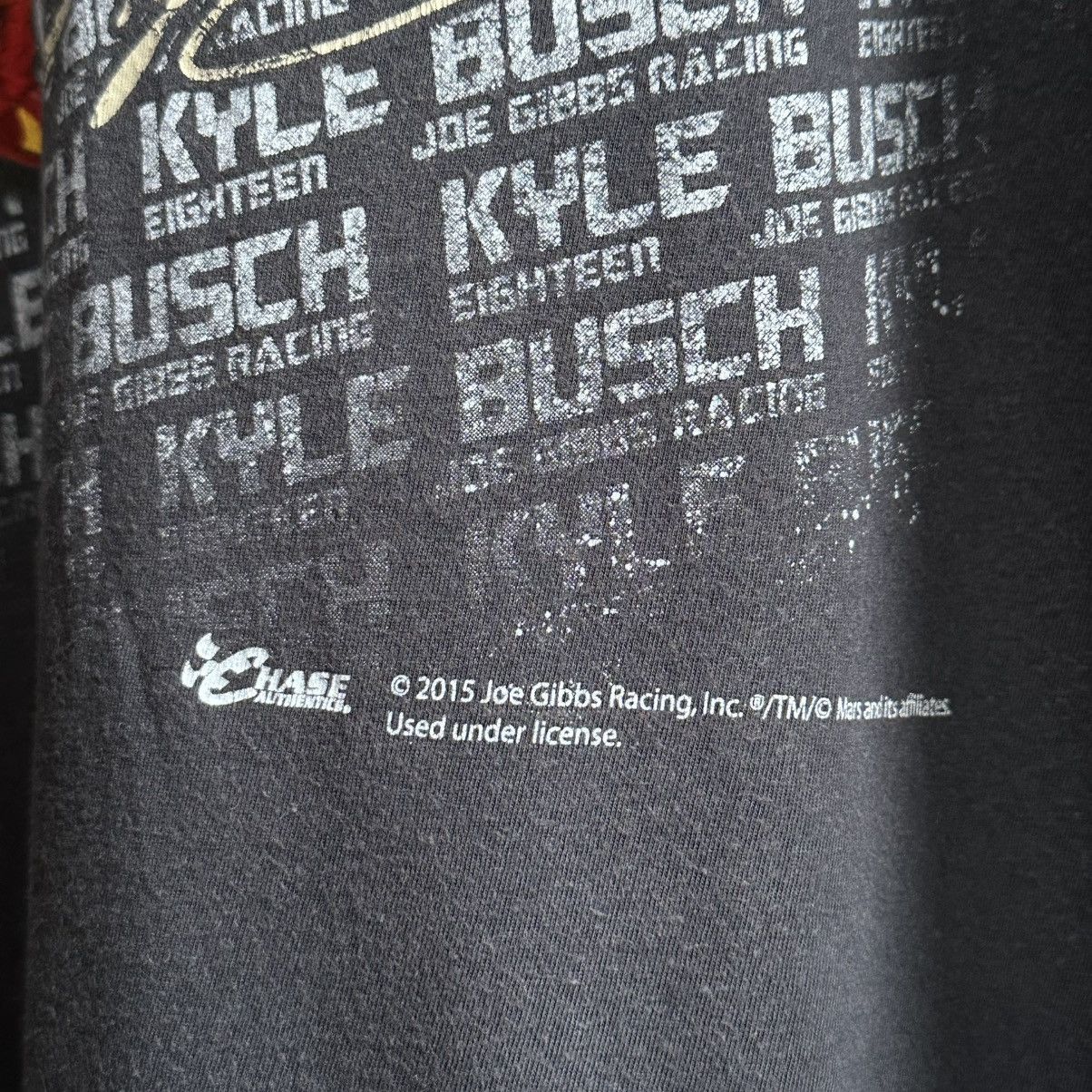 Chase Authentics × NASCAR VINTAGE NASCAR KYLE BUSCH #18 M&M RACING TEE Size US XXL / EU 58 / 5 - 5 Thumbnail