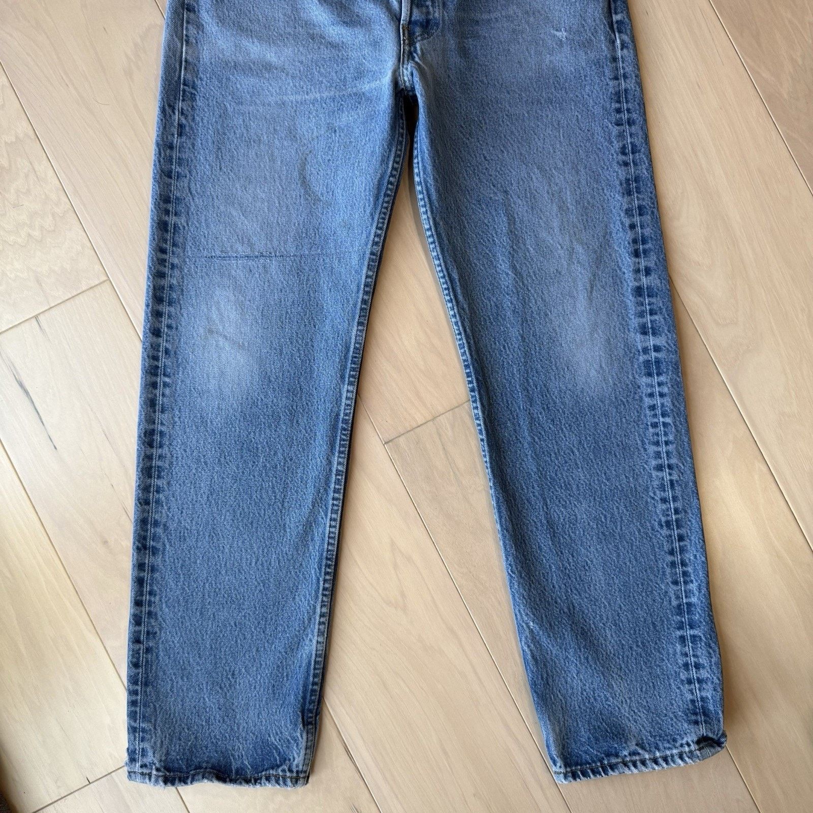 Levi's Vintage Levis 501 Jeans 33 Blue Straight 80s Denim Workwear Size US 33 - 4 Thumbnail