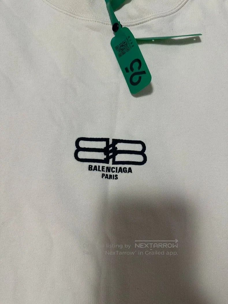 Balenciaga Balenciaga FW22 Logo Embroidered Sweatshirt. Size US M / EU 48-50 / 2 - 2 Thumbnail