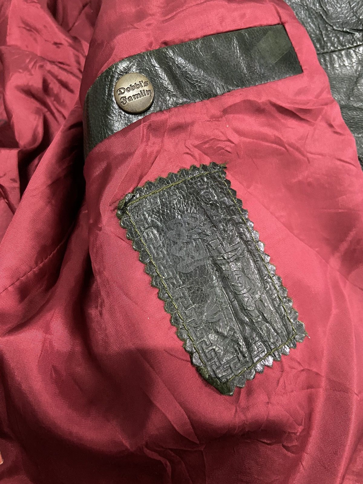 Japanese Brand DOBBI’S FAMILY ROAD RIDER MOTO MAFIA JACKET Size US M / EU 48-50 / 2 - 12 Thumbnail