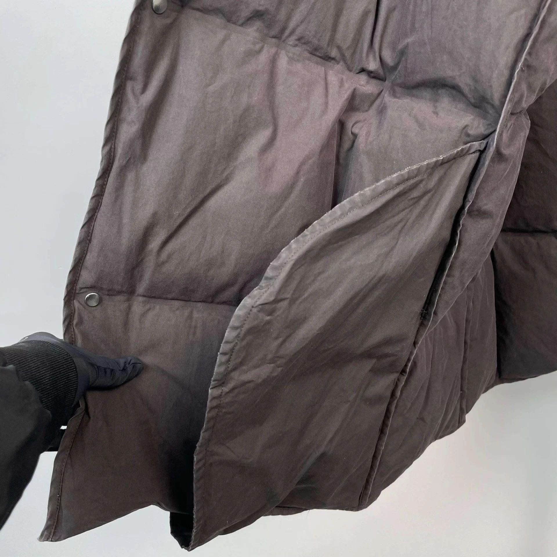 Bottega Veneta Bottega Veneta distressed down jacket S brown Size S / US 4 / IT 40 - 7 Thumbnail