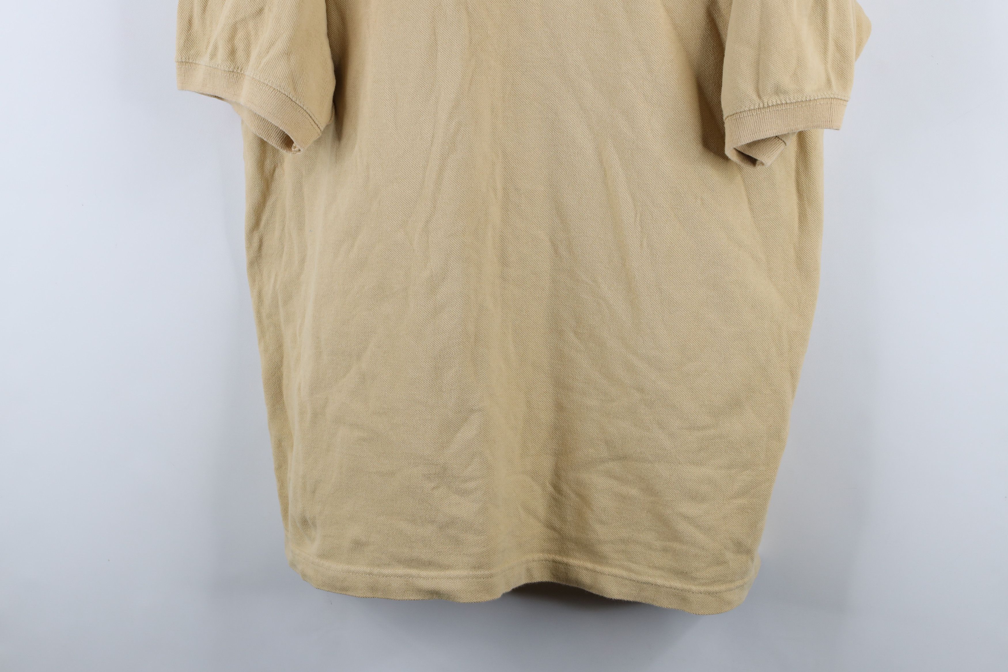 Vintage Vintage 90s Dame University Irish Collared Polo Shirt Gold Size US L / EU 52-54 / 3 - 3 Thumbnail