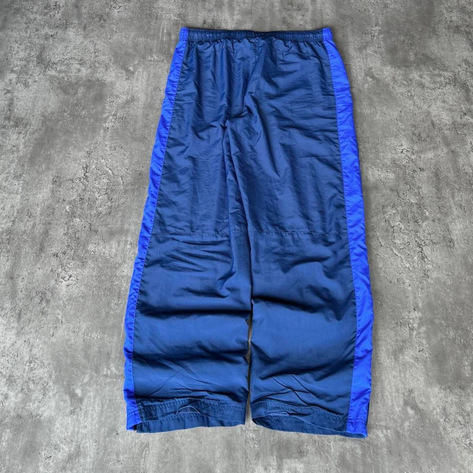 Japanese Brand × Starter × Vintage Vintage Y2K Starter Baggy Navy Blue Grunge Opium Sweatpants Size US 34 / EU 50 - 2 Thumbnail