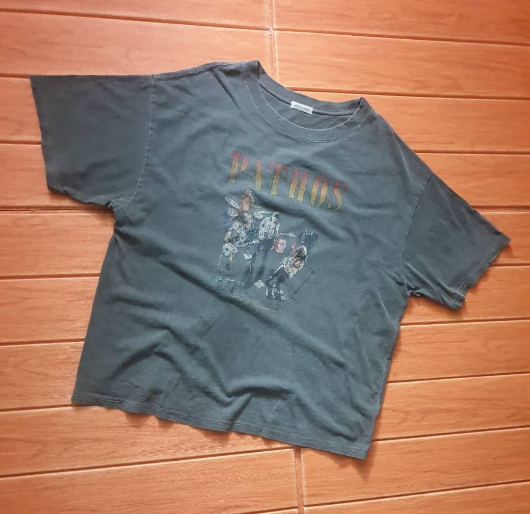 Band Tees Pathos grey colour band shirt Size L / US 10 / IT 46 - 5 Thumbnail