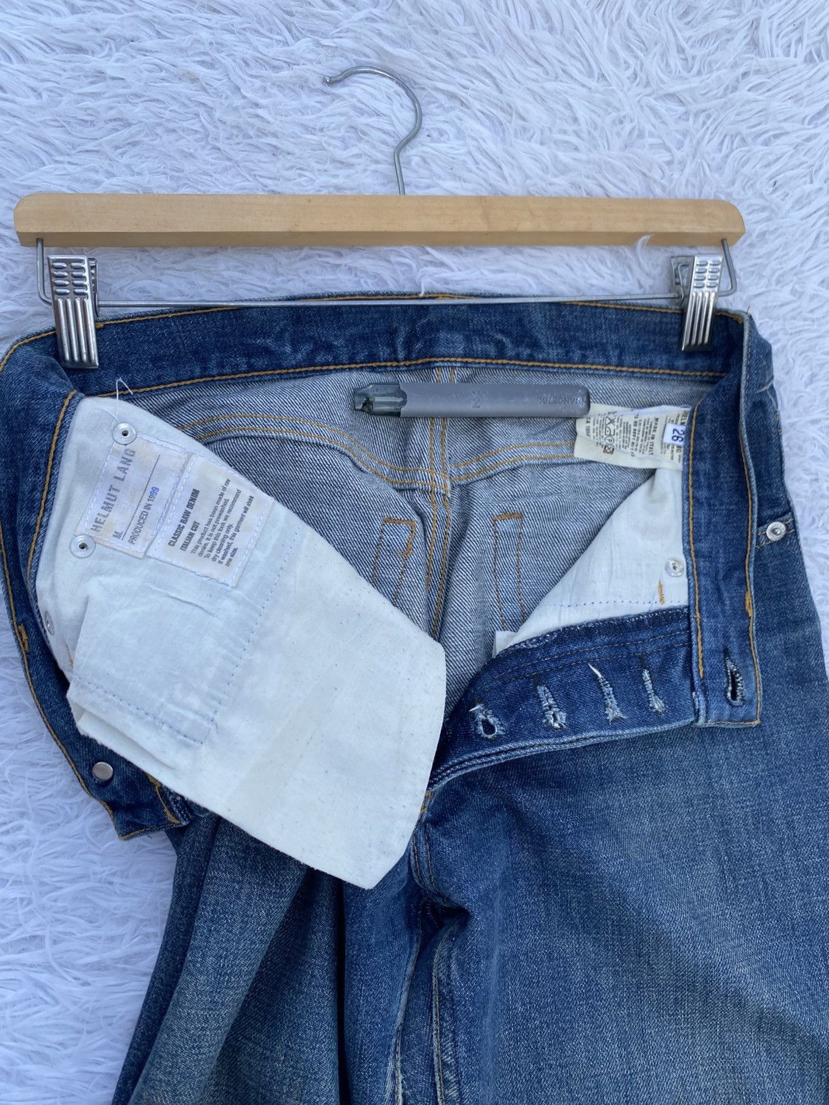 Helmut Lang Rare Vintage Helmut Lang Jeans Produced 1999 Size US 26 / EU 42 - 9 Thumbnail