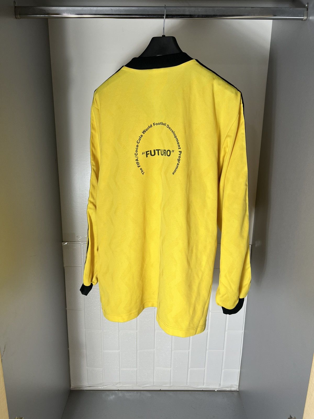 Adidas × Vintage VERY RARE ADIDAS WEST IN GERMANY SOCCER JERSEY RETRO Y2K 90s Size US XL / EU 56 / 4 - 7 Thumbnail