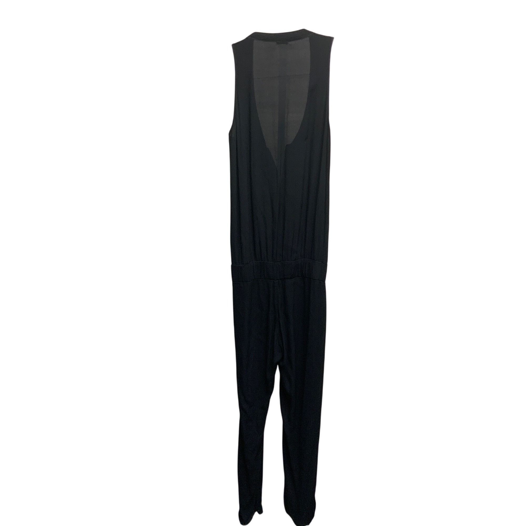 MONROW Monrow Neptune Crepe Jumpsuit Size 26" / US 2 / IT 38 - 6 Thumbnail
