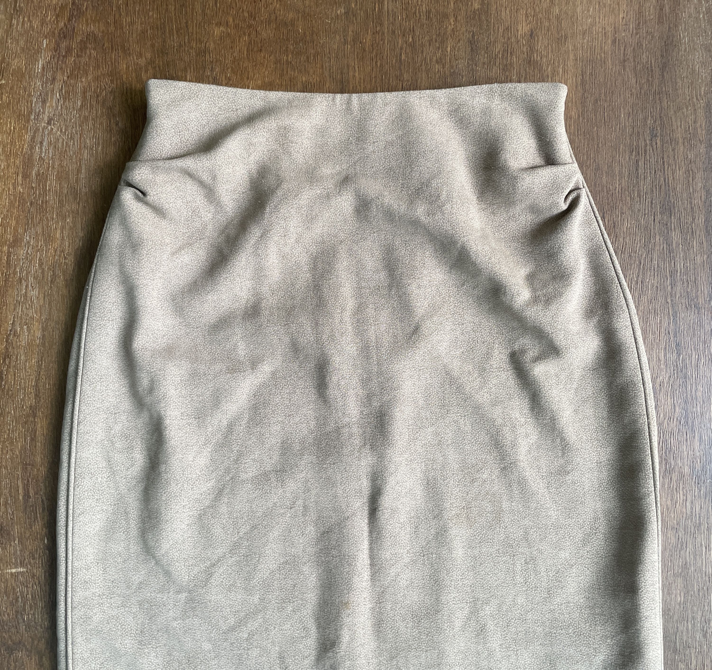 Giorgio Armani GIORGIO ARMANI Vintage Mainline Rayon Wool Skirt Size 23" - 4 Thumbnail