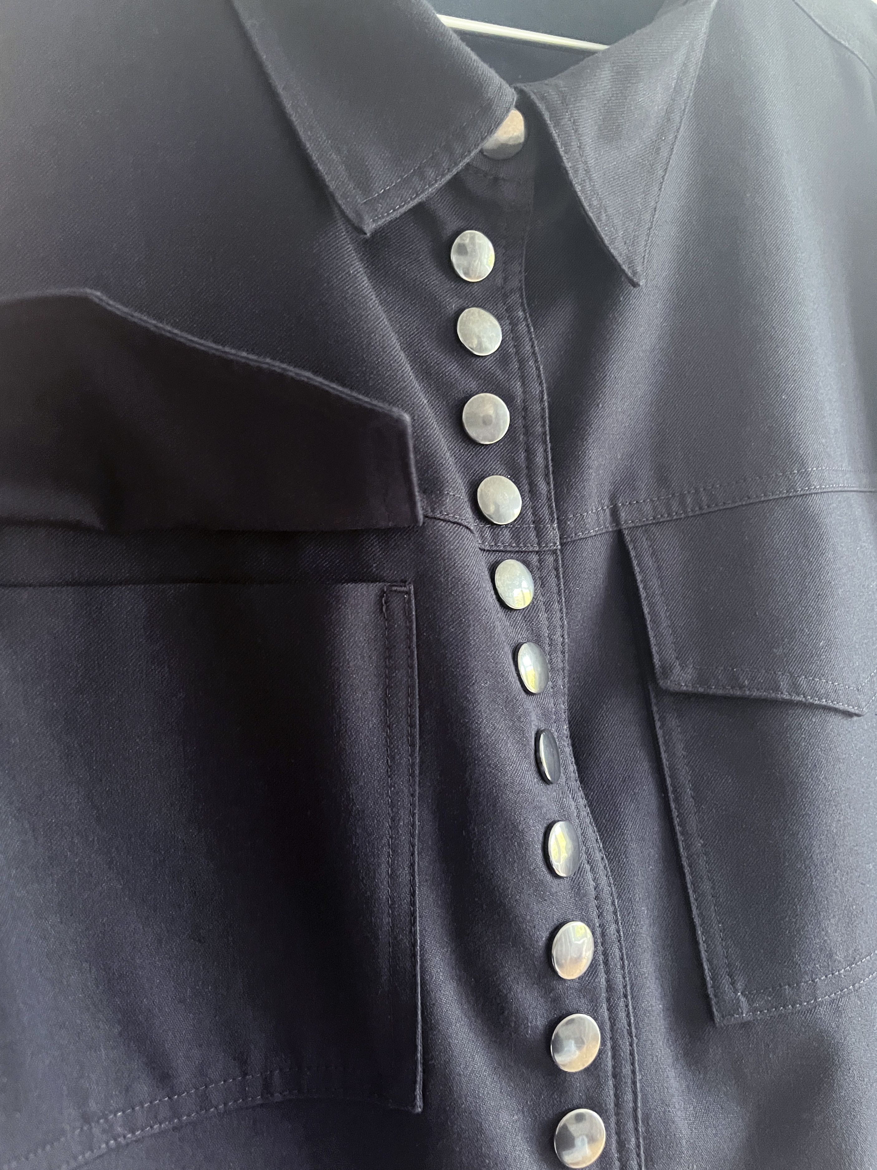 Dries Van Noten Dries Van Noten, Light Jacket/Overshirt Snap Button Shirt Size M / US 6-8 / IT 42-44 - 3 Thumbnail