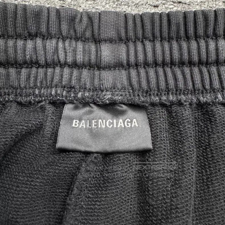 Balenciaga Balenciaga size M Aged drawstring sports pants Size US 27 - 2 Thumbnail
