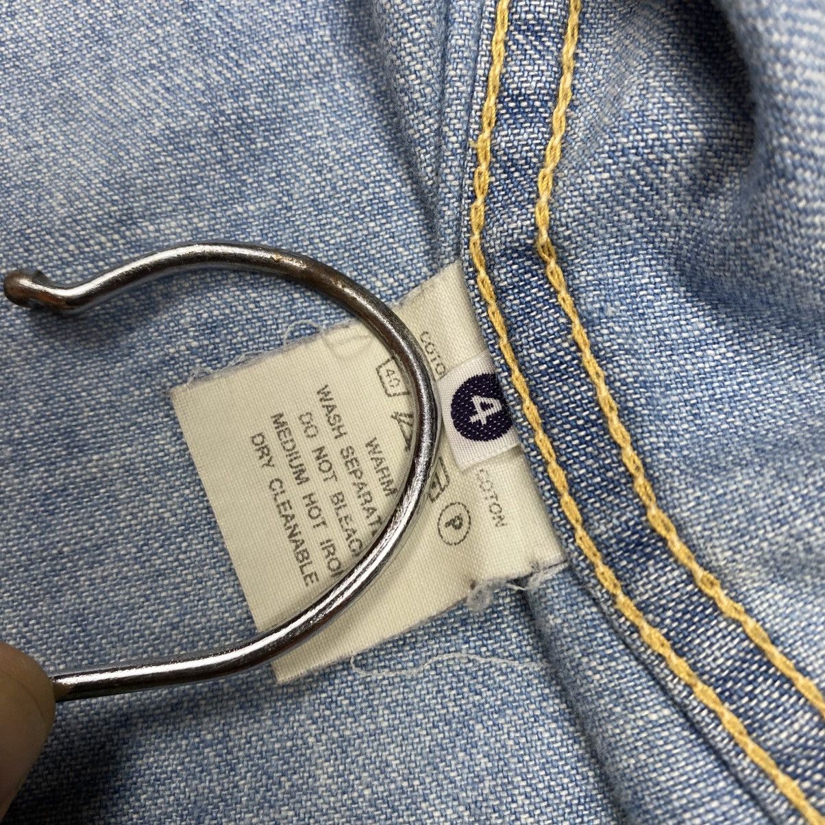 Kapital Kapital Western Boro Denim Pendant Zip Overshirt Jacket Size US L / EU 52-54 / 3 - 11 Thumbnail