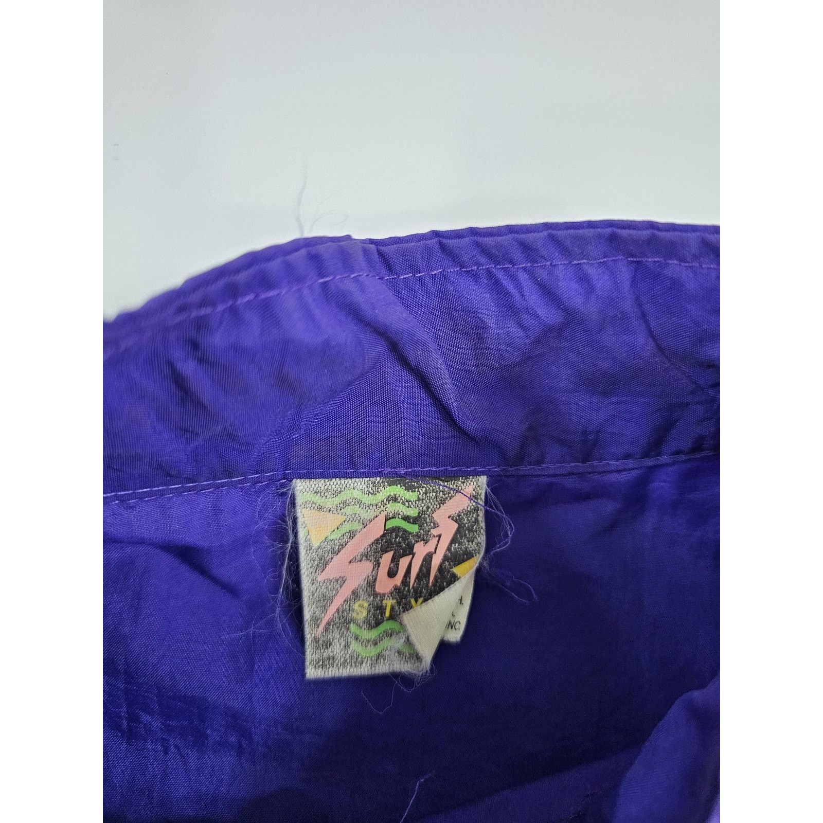 Other Surf Style Purple Jacket Pullover Sz XL-2XL? 1980s Size US XL / EU 56 / 4 - 4 Thumbnail