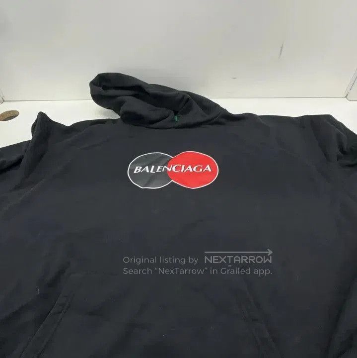 Balenciaga Balenciaga Black Oversized Hoodie for Men. Size US XXS / EU 40 - 7 Thumbnail