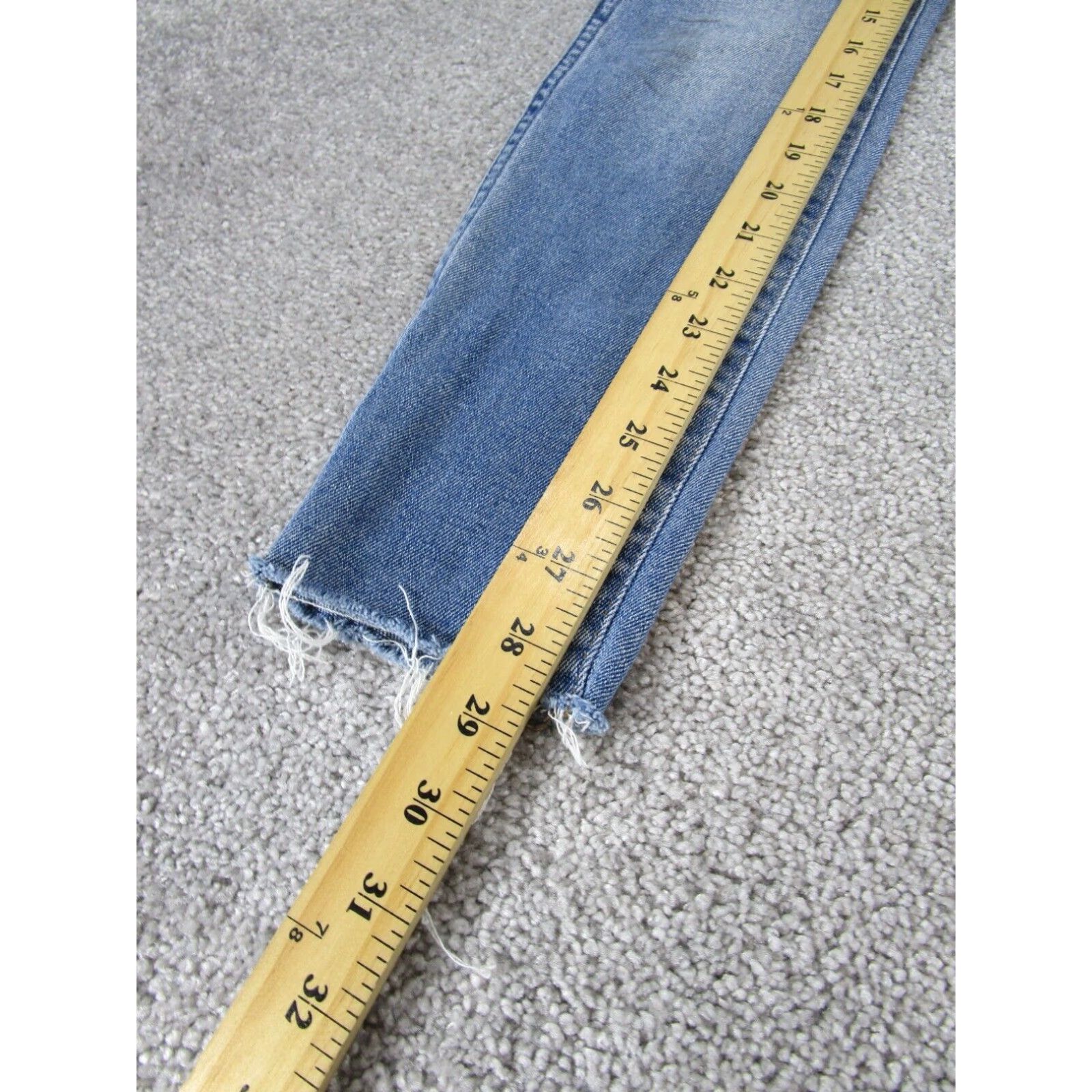 Madewell Madewell Womens 26 Skinny Jeans Extra Large Light Mid Wash Denim Size 26" / US 2 / IT 38 - 5 Thumbnail