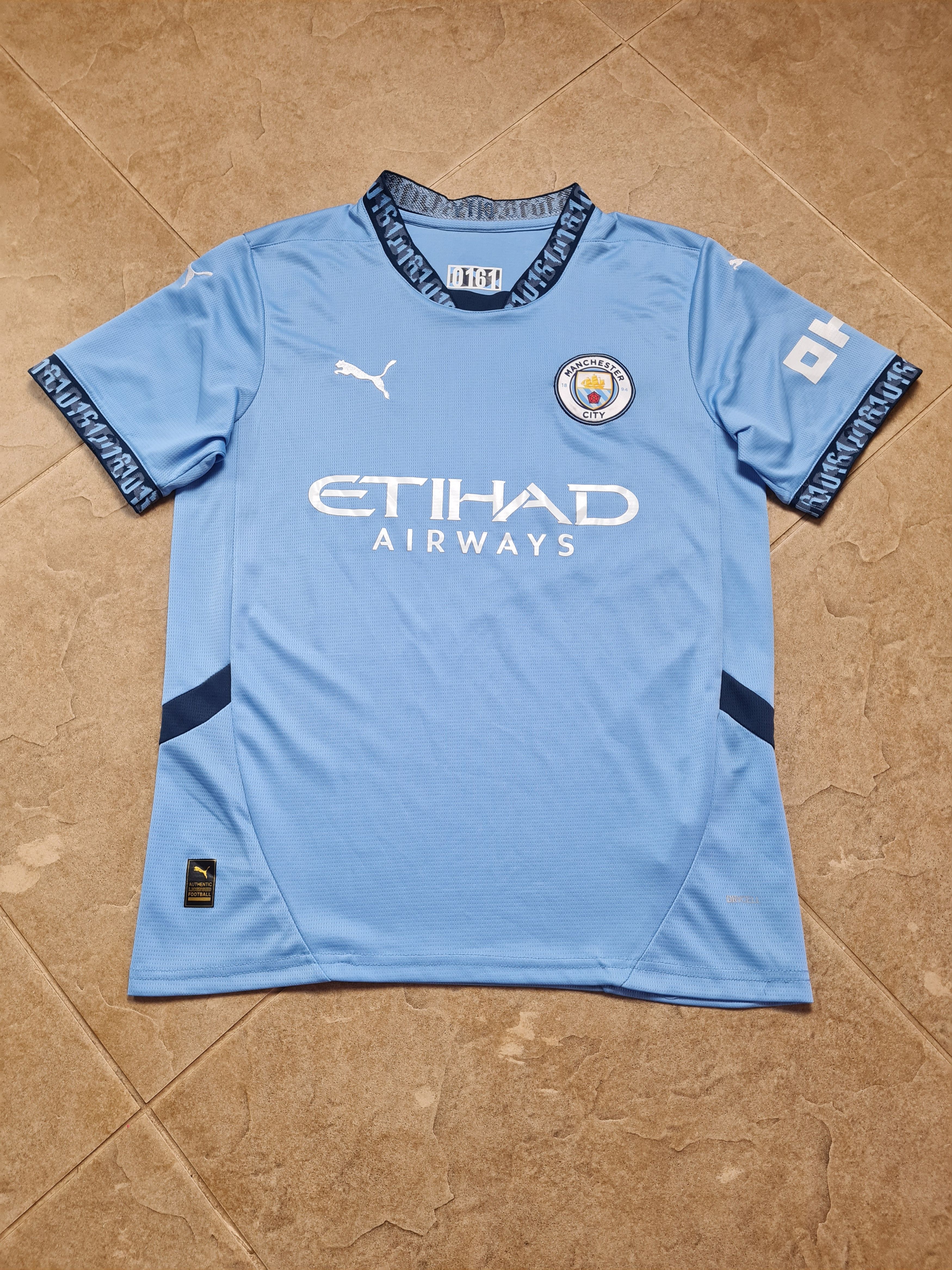 Puma Puma Manchester City 2024/25 Home Jersey Men's Soccer Shirt Size US S / EU 44-46 / 1 - 3 Thumbnail
