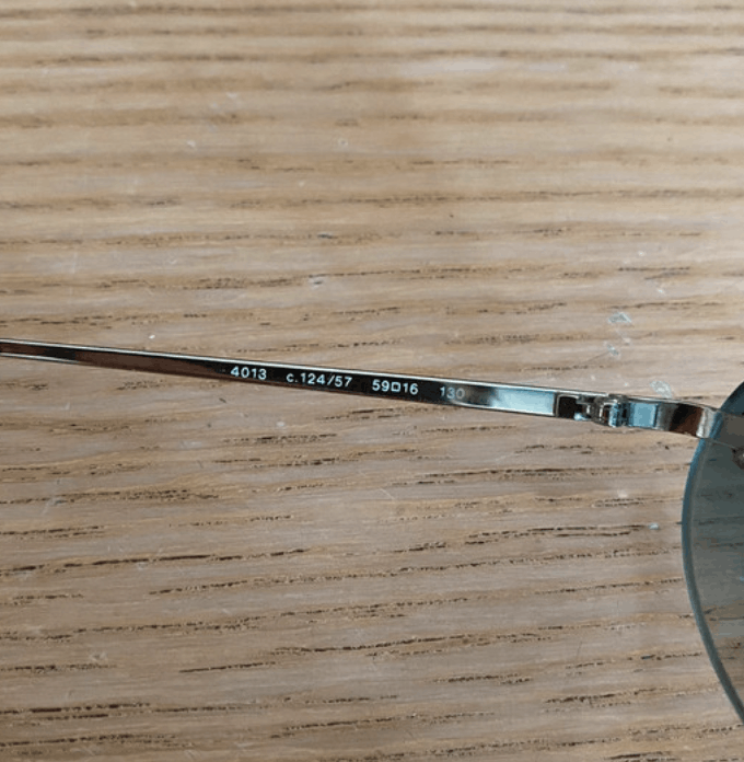 Chanel × Vintage Chanel Sunglasses 4013 Rhinestone Logo Rimless 4017 Vintage Size ONE SIZE - 5 Thumbnail