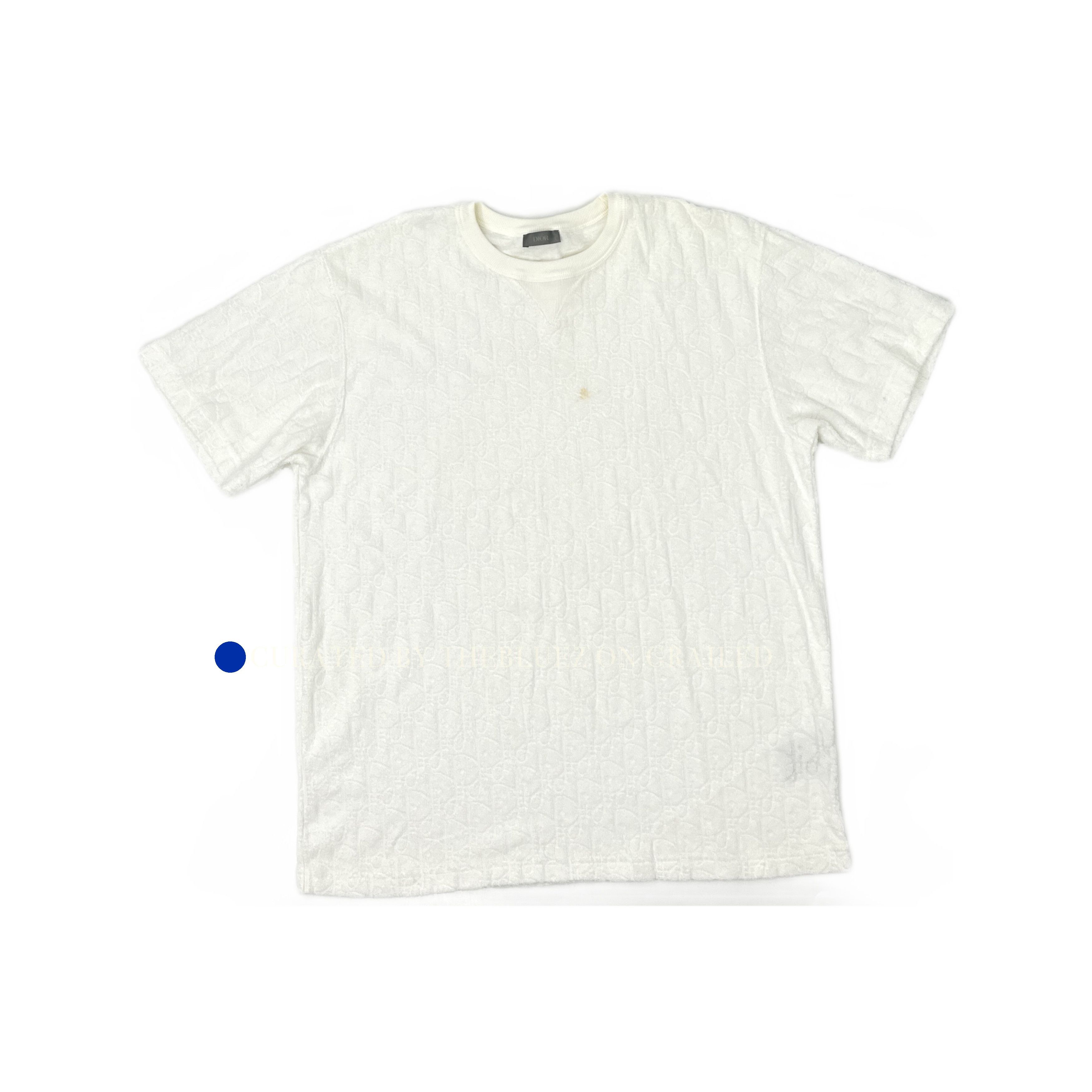 Dior Classic White Cotton T-Shirt in Size XL Size US XL / EU 56 / 4 - 1 Thumbnail
