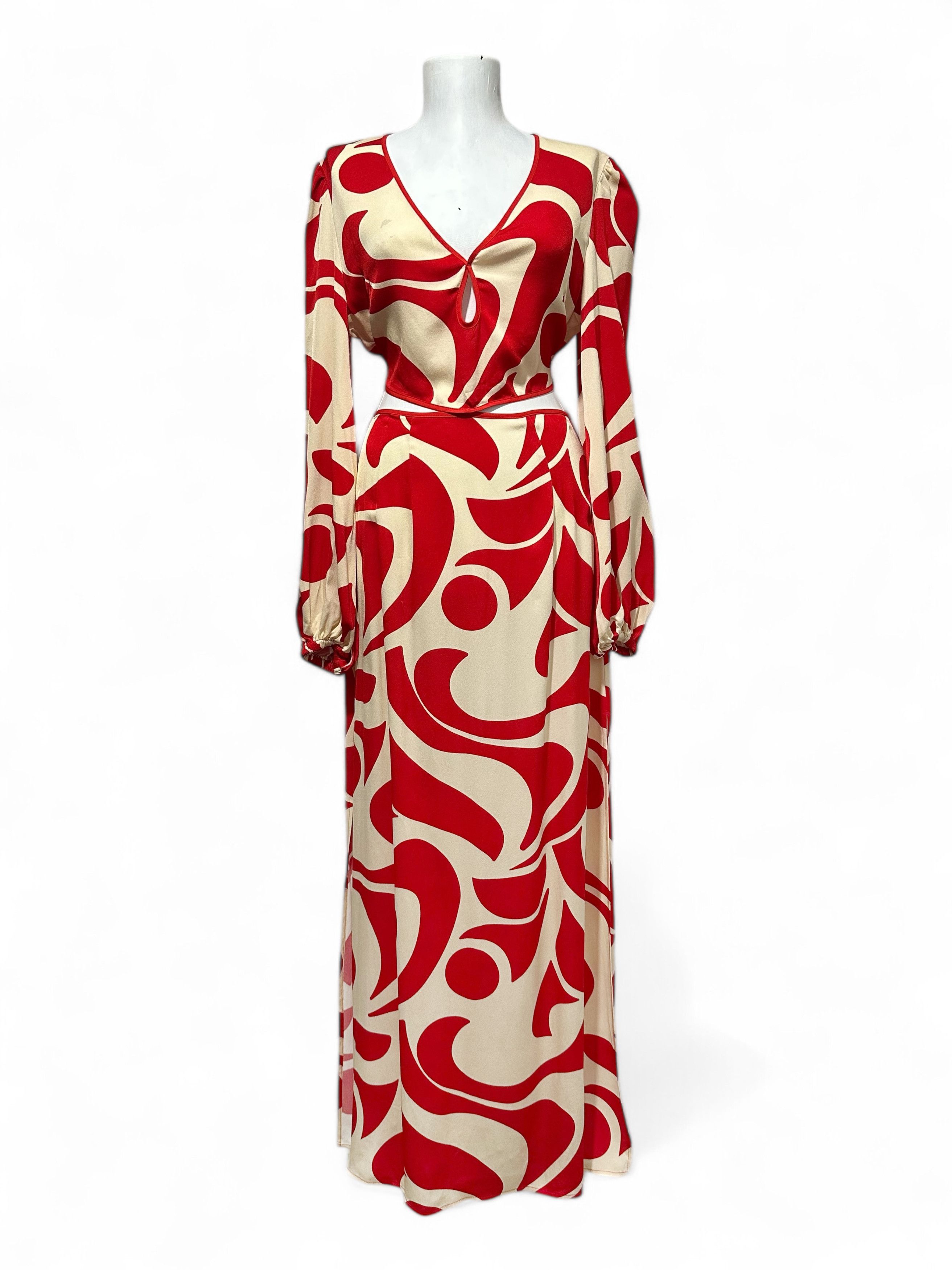 Other The Wolf Gang Orella Cut Out Maxi Dress (M) Size M / US 6-8 / IT 42-44 - 1 Thumbnail