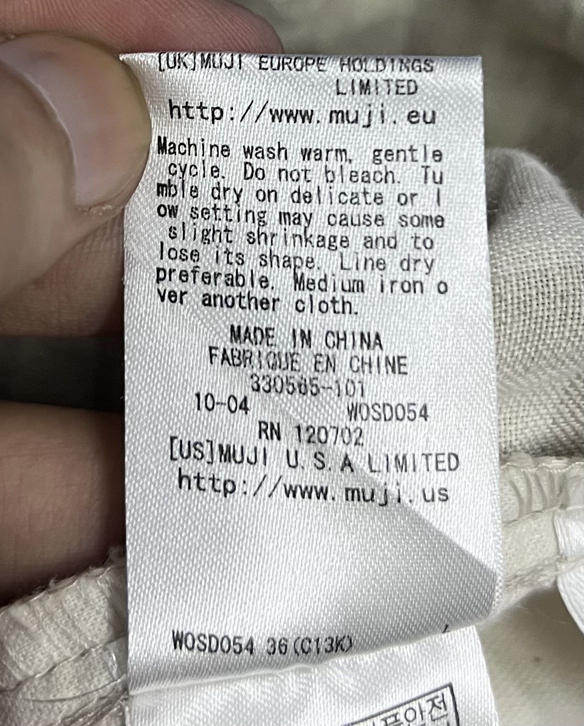 Muji VINTAGE MUJI OVERALLS Size 34" / US 12 / IT 48 - 13 Thumbnail