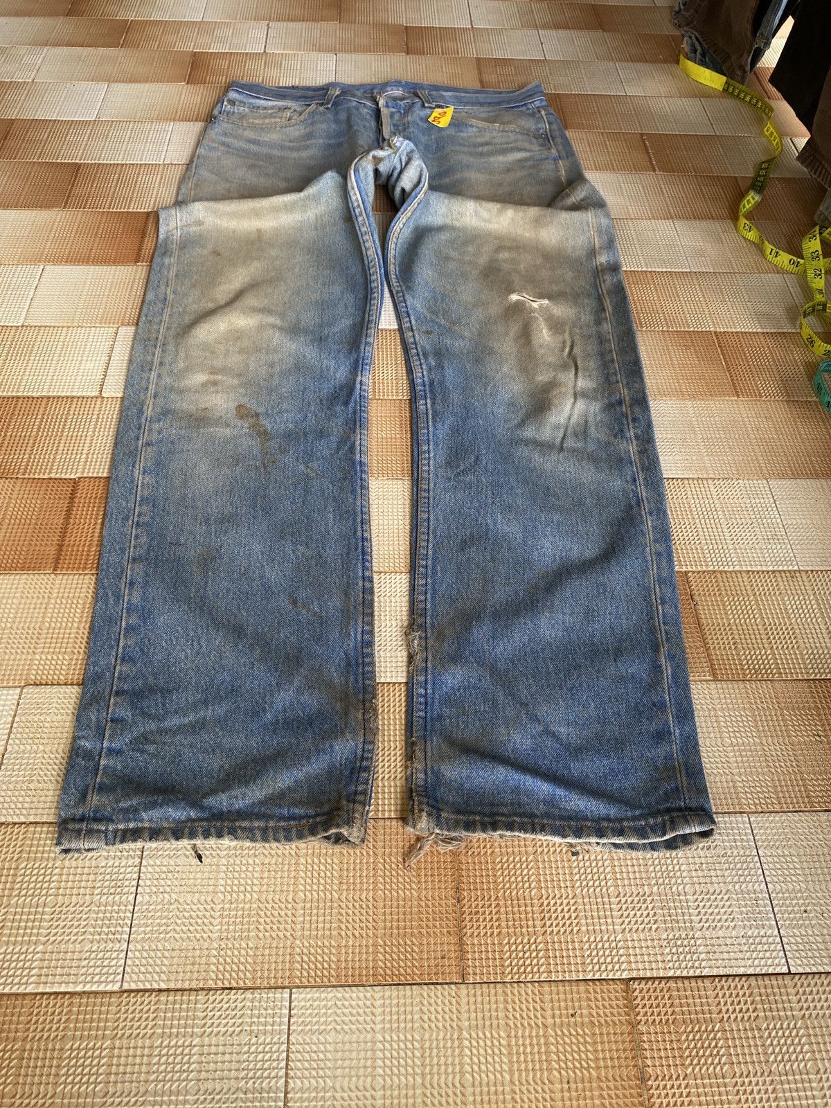 Levi's Vintage Clothing × Vintage Vintage Levi’s 501 made in usa denim Size US 33 - 1 Thumbnail