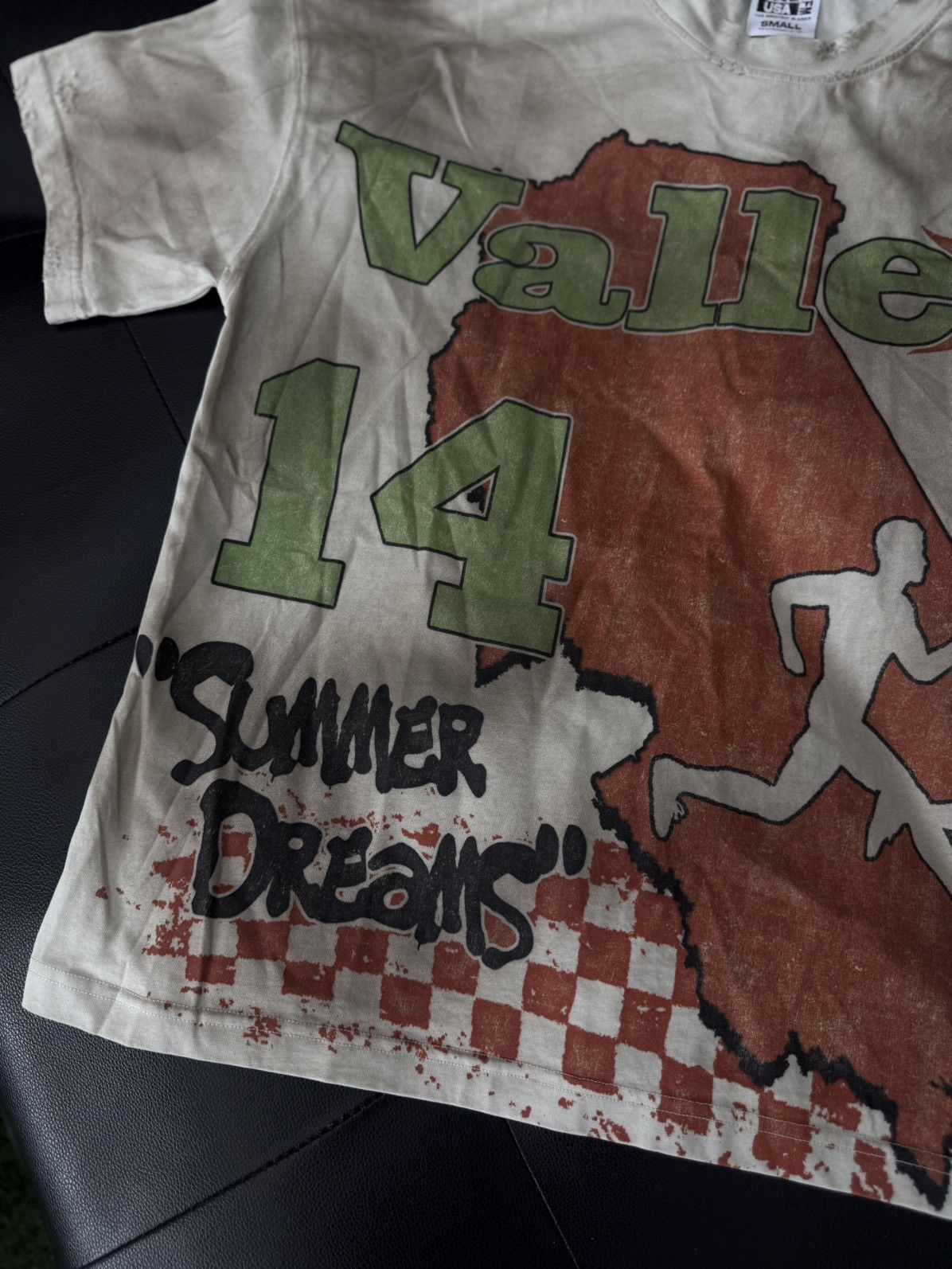 Vale Valley White “Summer Dreams” Tee Size S (NEW) Size US S / EU 44-46 / 1 - 4 Thumbnail