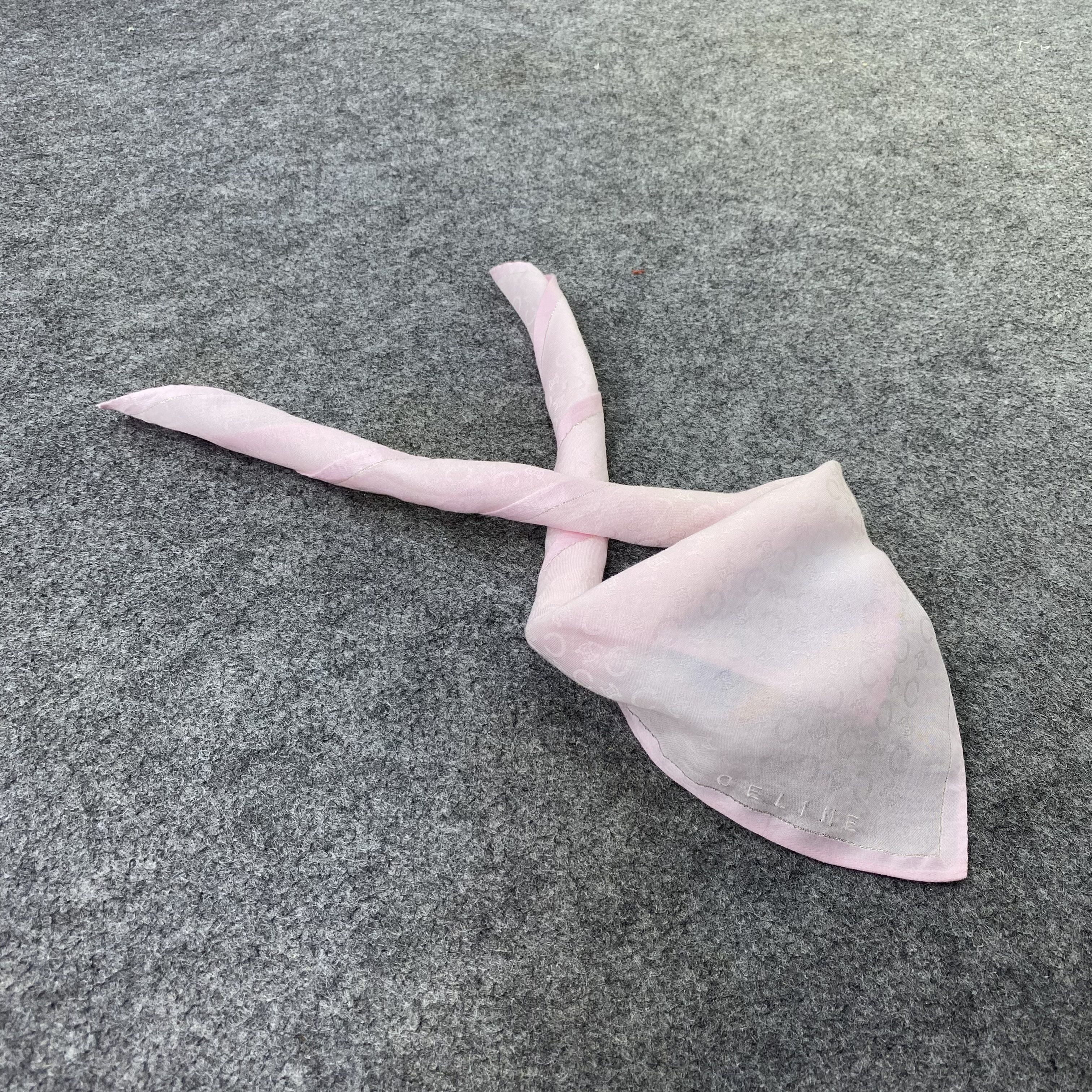 Celine Celine Handkerchief / Bandana / Neckerchief-B2321 Size ONE SIZE - 1 Thumbnail