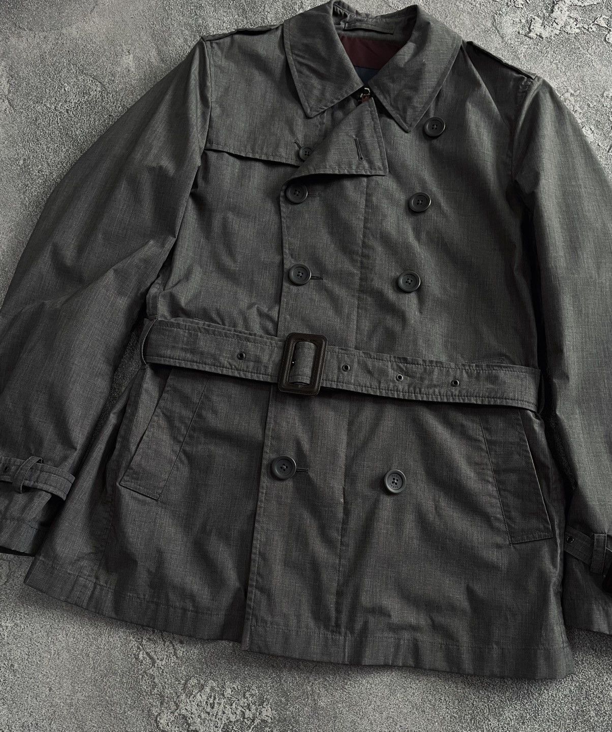 Herno Herno Trench Jacket Belted Double Breasted ITALY Size 46 / S Size US S / EU 44-46 / 1 - 2 Thumbnail