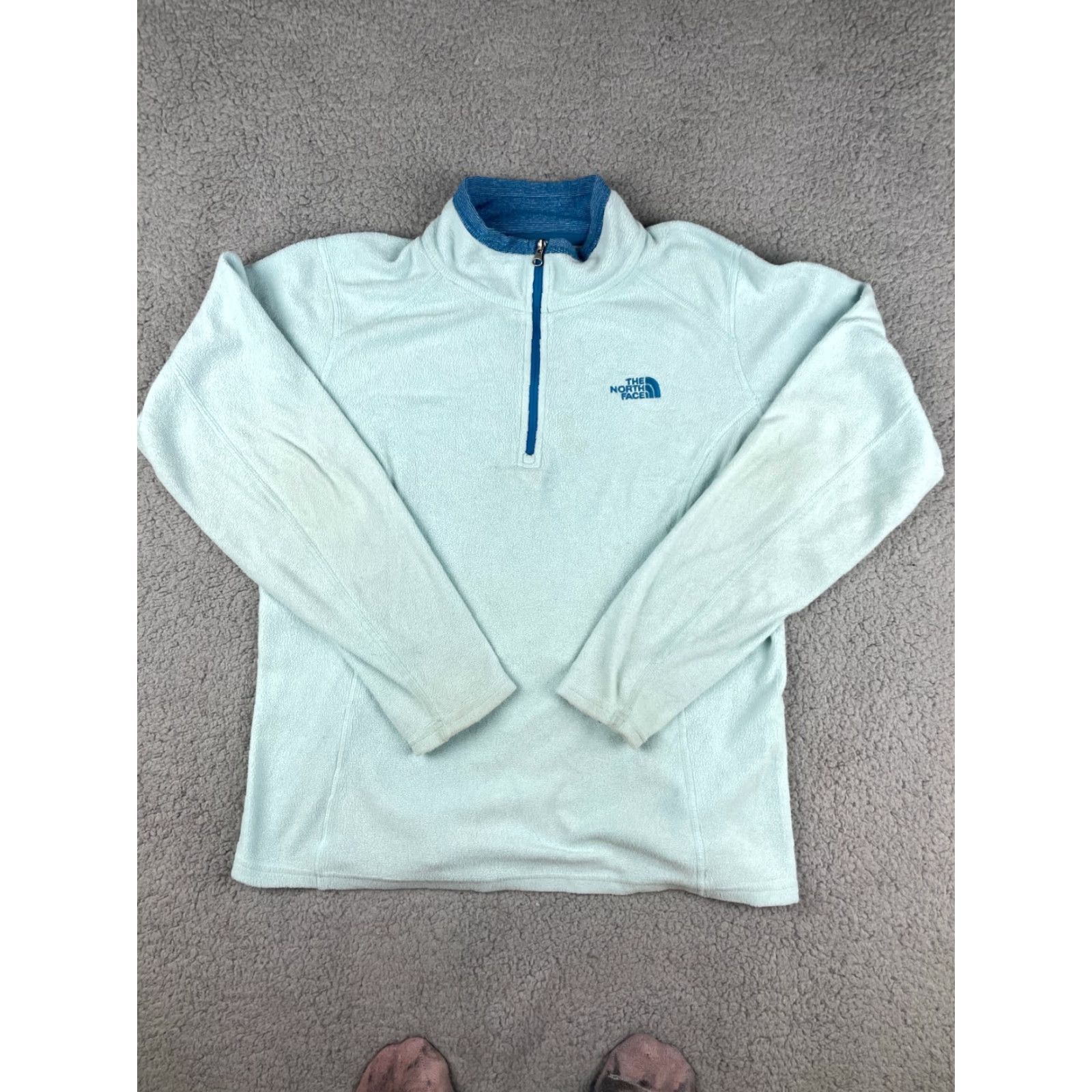 The North Face The North Face Fleece Jacket Womens Medium Full Zip Long Sleeve Fleece Lining Size M / US 6-8 / IT 42-44 - 2 Thumbnail